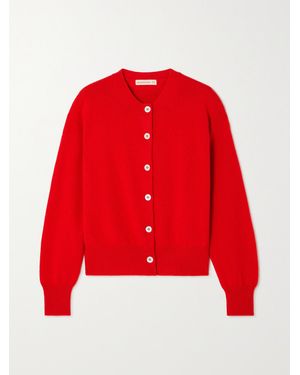 &Daughter Net Sustain Ada Wool Cardigan - Rot