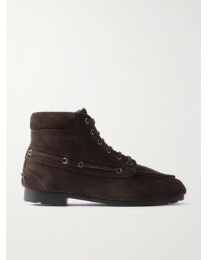 Bally Paphos Suede Ankle Boots - Black