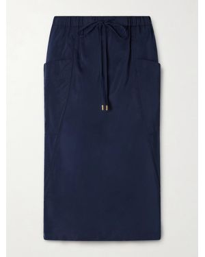 Alaïa Shell Skirt - Blau
