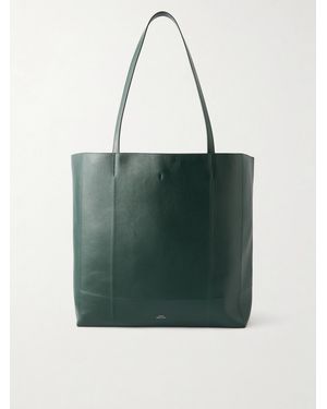 TOTEME Roam Leather Tote - Green