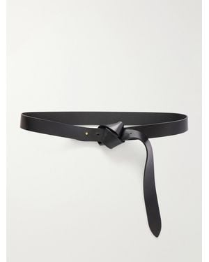 Isabel Marant Lassio Leather Belt - Black