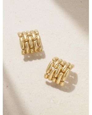 Susan Caplan Givenchy-Plated Clip Earrings - Natural