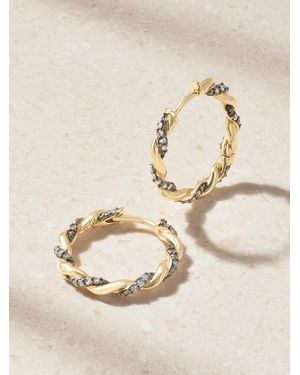 Lucy Delius 14-Karat And Diamonds Earrings - Natural