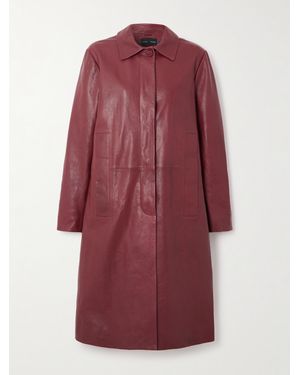 Proenza Schouler Nissi Leather Coat - Red
