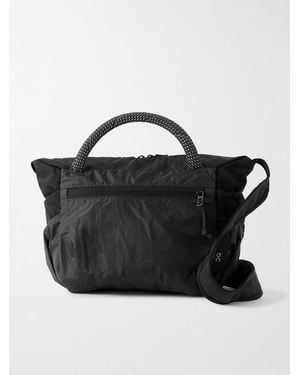 On Shoes Zendaya Track Pack Mini Elite Recycled-Shell Shoulder Bag - Black
