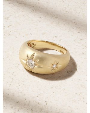 Jacquie Aiche Starburst 14-Karat Diamond Ring - Natural