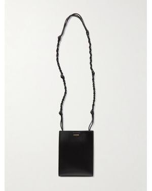 Jil Sander Tangle Kleine Schultertasche Aus Leder - Weiß