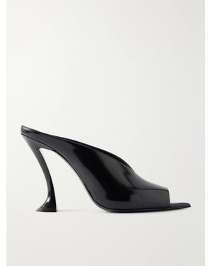 Lanvin Leather Mules - Black