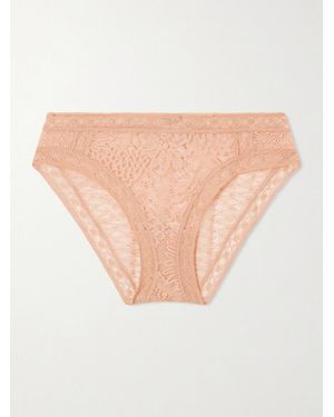 Eres Volubilis Aerienne Lace Briefs - White