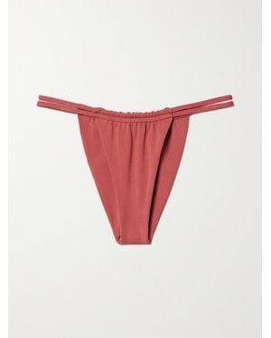 Mara Hoffman Net Sustain Coco Bikini Briefs - Rot