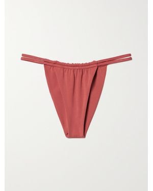 Mara Hoffman Net Sustain Coco Bikini-Höschen - Rot