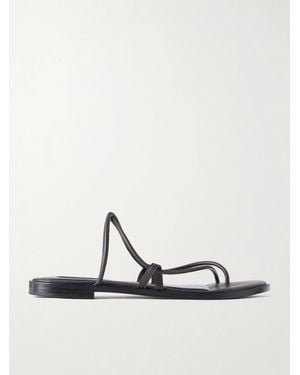 A.Emery Silas Leather Sandals - Brown