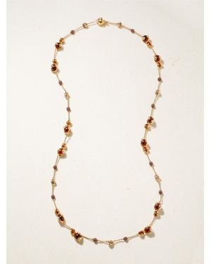 Marina B Cardan 18-Karat, Quartz And Sapphire Necklace - Natural