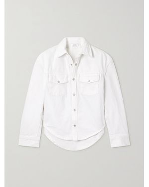 Wardrobe NYC Denim Jacket - White