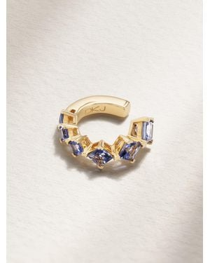 Diane Kordas Ear Cuff Aus 14 Karat Mit Saphiren - Natur