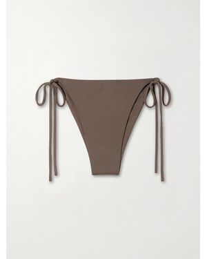 Magda Butrym Stretch-Jersey Bikini Briefs - Brown