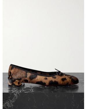 Christian Louboutin Sweetie Jane Ballerinas Aus Kalbshaar Mit Leopardenprint - Mehrfarbig