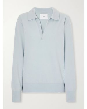 Ssstein Skipper Wool Polo Sweater - Blue