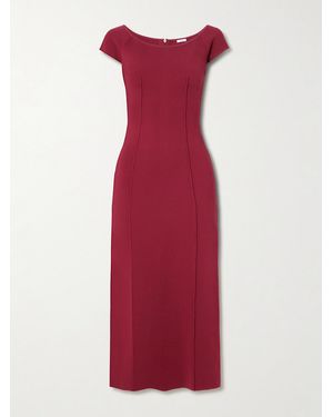 JOSEPH Foin Midikleid Aus Stretch-Strick - Rot