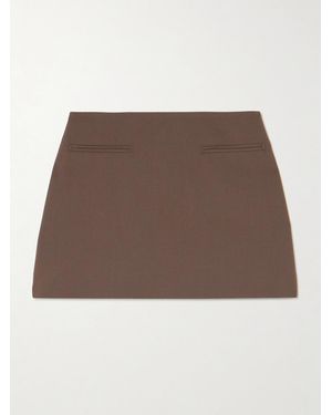 SIR. Dylan Woven Mini Skirt - Brown