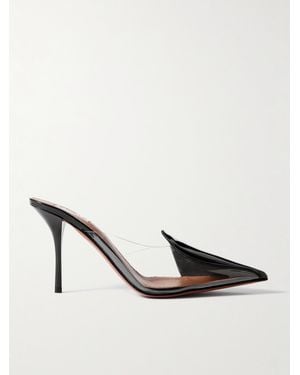Alaïa Heeled Mules - Black