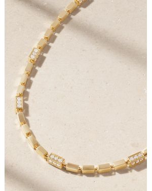 Suzanne Kalan 18-Karat Diamond Necklace - Natural