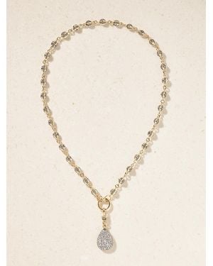 Lucy Delius 14-Karat Diamond Necklace - Natural