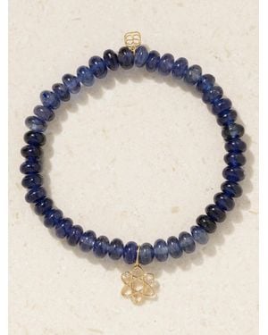 Sydney Evan Cosmos 14-Karat, Sapphire And Diamond Bracelet - Blue