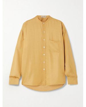 Sanderlak Satin-Twill Shirt - Natural