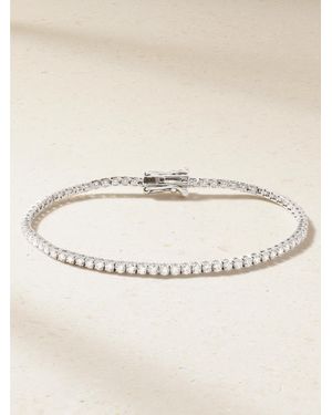 STONE AND STRAND 14-Karat Diamond Tennis Bracelet - Natural