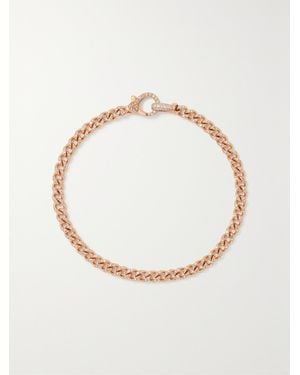 SHAY Baby Armband Aus 18 Karat Roségold Mit Diamanten - Weiß