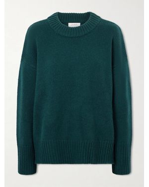 La Ligne Marin Wool And Cashmere-Blend Sweater - Grün