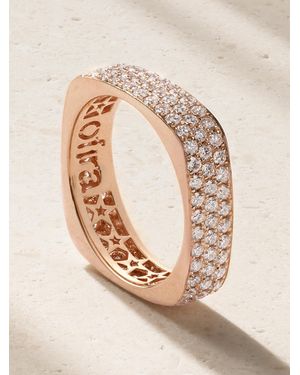 Ofira 18-Karat Rose Diamond Ring - Natural