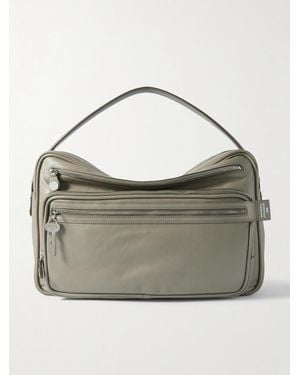 Acne Studios Camerero Tote Aus Strukturiertem Leder Mit Verzierungen - Grau