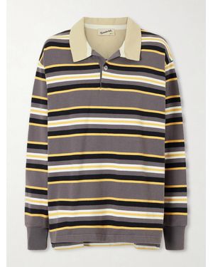 Sanderlak Striped Cotton-Jersey Polo Shirt - Multicolour