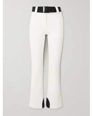 Goldbergh Pippa Belted Flared Ski Pants - White