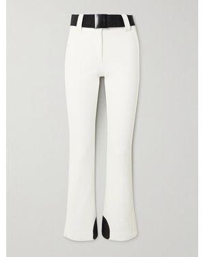 Goldbergh Pippa Belted Flared Ski Trousers - White