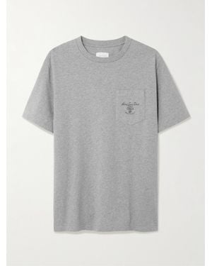Aimé Leon Dore Clothier Printed Cotton-Jersey T-Shirt - Grey