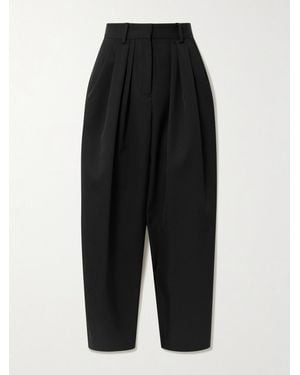 Isabel Marant Janice Bundfaltenhose Aus Woll-Twill - Schwarz