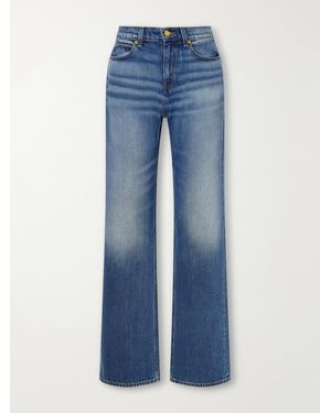 Jamie Haller The Chic Straight Mid-Rise Jeans - Blue