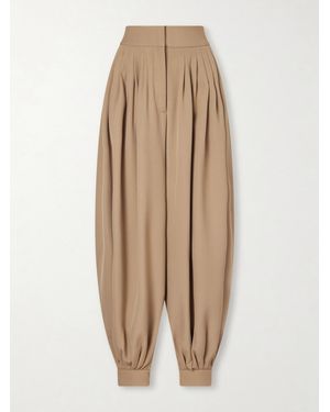 Altuzarra Chapman Pleated Wool-Twill Tapered Trousers - Natural