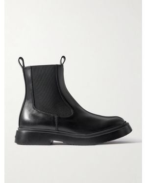 Proenza Schouler Bank Chelsea Boots Aus Leder - Schwarz