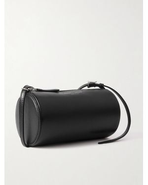 Proenza Schouler Silo Textured-Leather Shoulder Bag - Black