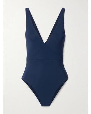 Lido Trentaquattro Badeanzug Mit Wickeleffekt - Blau