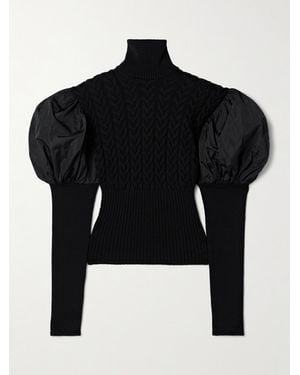 Max Mara Pullover Aus Einer Wollmischung - Schwarz