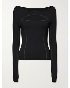 On Shoes Fka Twigs Stretch Recycled-Jersey Top - Black