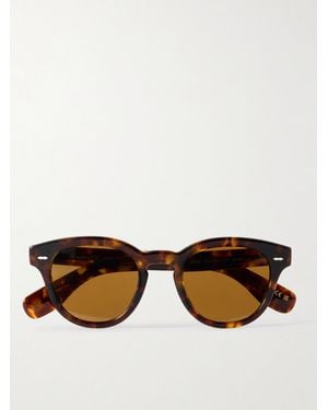 Oliver Peoples Cary Grant Sonnenbrille Mit Rundem Rahmen Aus Azetat - Braun