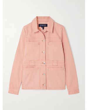Veronica Beard Marvin Denim Jacket - Pink