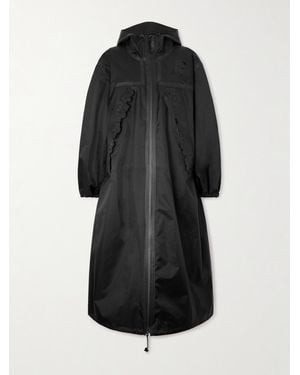 The North Face Cecilie Bahnsen Embellished Shell Hooded Jacket - Black
