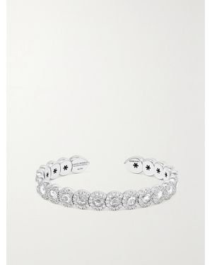 David Morris 18-Karat Diamond Cuff - Métallisé